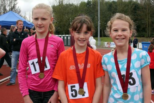 The Junior Girls' team